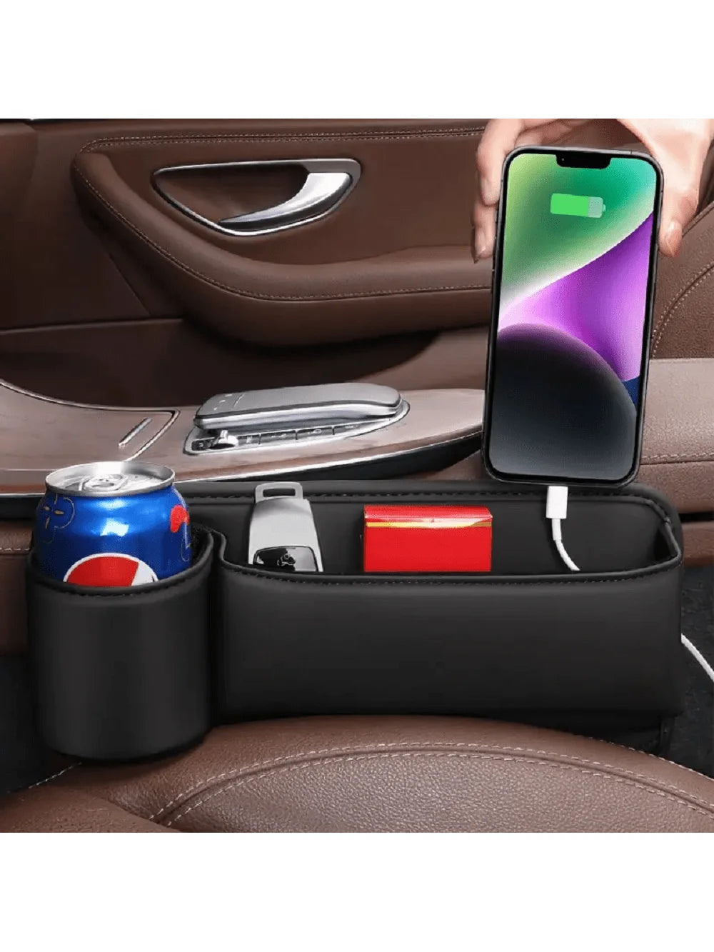 Organisateur de siège voiture – Fini le téléphone et les clés perdus